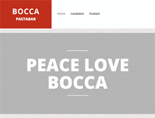 Tablet Screenshot of bocca.be